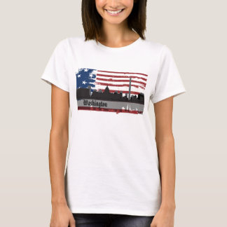 Washington DC American Cities CityScape T-Shirt