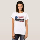 Washington DC American Cities CityScape T-Shirt (Voorkant volledig)