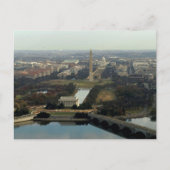 Washington DC-antennefoto Briefkaart (Voorkant)