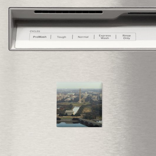 Washington DC-antennefoto Magneet (Insitu (Vaatwasser))