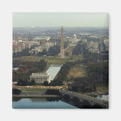 Washington DC-antennefoto Magneet (Voorkant)