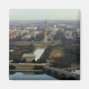Washington DC-antennefoto Magneet