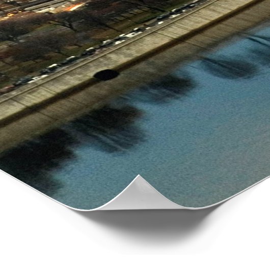 Washington DC-antennefoto Poster (Hoek)