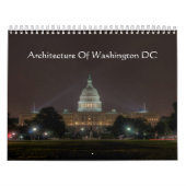 Washington DC Architecture Kalender (Hoes)