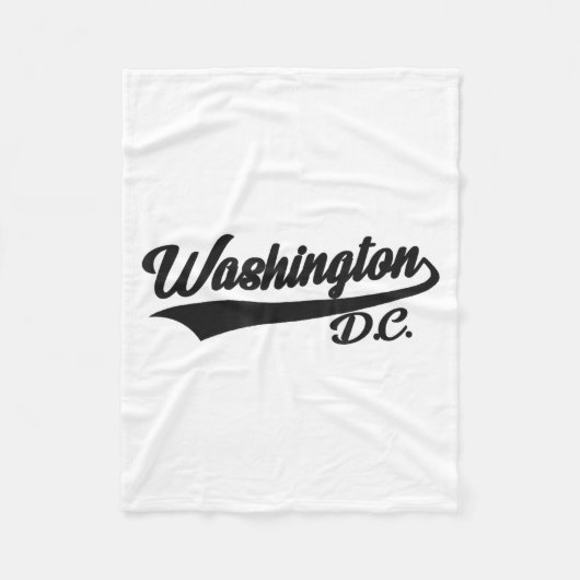 Washington Dc - Athletic_throwback Design - Clic  Fleece Deken (Voorkant)