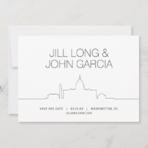 Washington DC Bewaar de datum