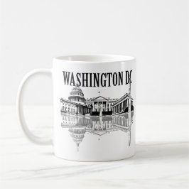 Washington DC bezienswaardigheden skyline Koffiemok