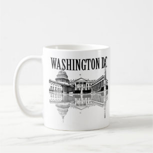 Washington DC bezienswaardigheden skyline Koffiemok