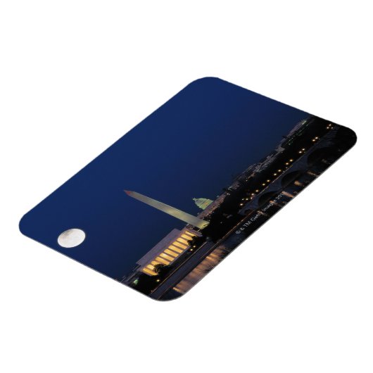 Washington DC bij nacht Magneet (Linkerzijde)