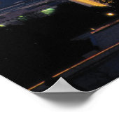 Washington DC bij nacht Poster (Hoek)