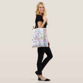 Washington DC Bike Map Canvas tas (Op model)