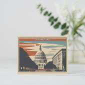 Washington DC Briefkaart (Staand voorkant)
