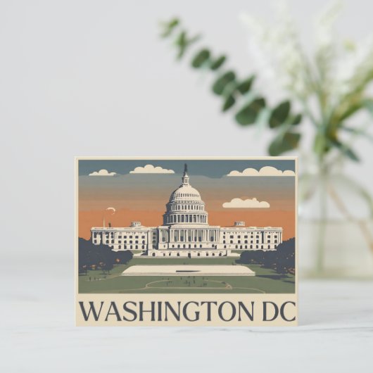 Washington DC Briefkaart (Staand voorkant)