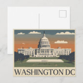 Washington DC Briefkaart (Voorkant / Achterkant)
