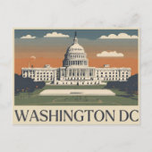 Washington DC Briefkaart (Voorkant)