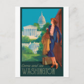 Washington DC Briefkaart (Voorkant)