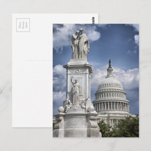 Washington DC Briefkaart (Voorkant / Achterkant)