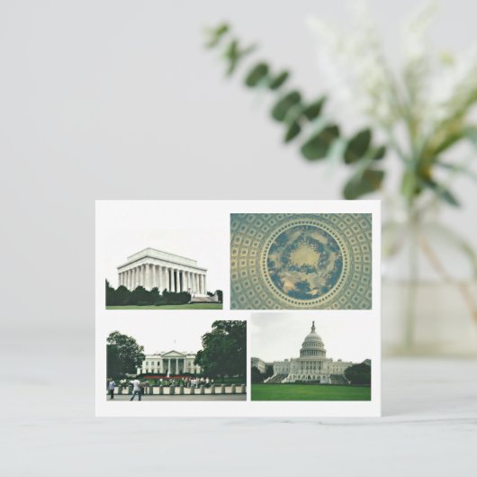 Washington DC Briefkaart (Staand voorkant)
