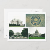 Washington DC Briefkaart (Voorkant / Achterkant)