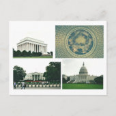 Washington DC Briefkaart (Voorkant)