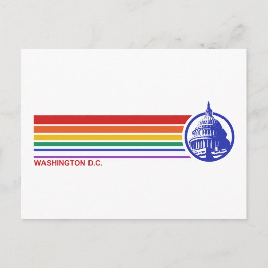 Washington DC Briefkaart (Voorkant)