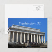 Washington DC Briefkaart (Voorkant / Achterkant)