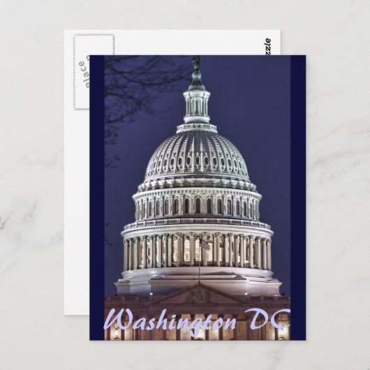 washington dc briefkaart (Voorkant / Achterkant)