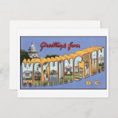  Washington, DC-Briefkaart Briefkaart (Voorkant / Achterkant)