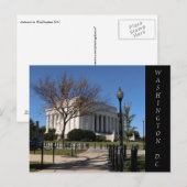 Washington DC-Briefkaart Briefkaart (Voorkant / Achterkant)