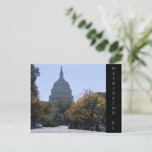 Washington DC-Briefkaart Briefkaart (Staand voorkant)