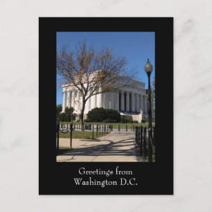 Washington DC-Briefkaart Briefkaart