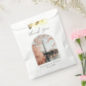 Washington DC Bruiloft Dank u Foto Favor Bag Bedankzakje (Gezegeld)