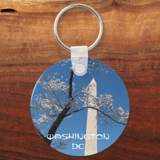 WASHINGTON DC BUTTON SLEUTELHANGER (Voorkant)