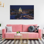 Washington DC Canvas Afdruk (Insitu (Woonkamer))