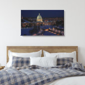 Washington DC Canvas Afdruk (Insitu (Slaapkamer))