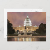 Washington DC, Capitol Building Briefkaart (Voorkant / Achterkant)