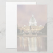 Washington DC, Capitol Building Briefpapier (Voorkant / Achterkant)
