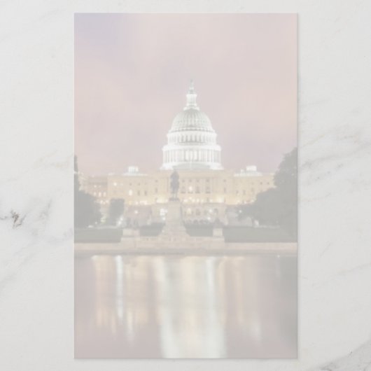 Washington DC, Capitol Building Briefpapier (Voorkant)