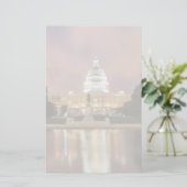 Washington DC, Capitol Building Briefpapier (Staand voorkant)