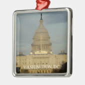 Washington, DC Capitol Building Holiday Metalen Ornament (Links)