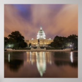 Washington DC, Capitol Building Poster (Voorkant)
