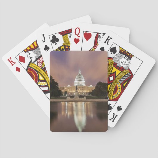 Washington DC, Capitol Building Speelkaarten (Achterkant)