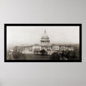 Washington DC Capitol Foto 1906 Poster (Voorkant)