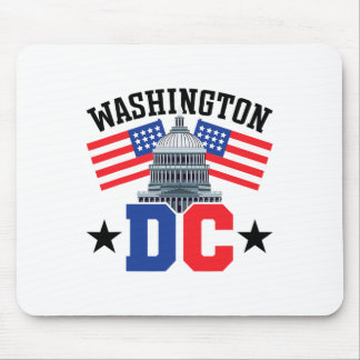 Washington DC Capitol Hill American Flag Usa Pride Muismat