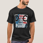 Washington DC Capitol Hill USA Souvenirs Mannen Wo T-shirt (Voorkant)