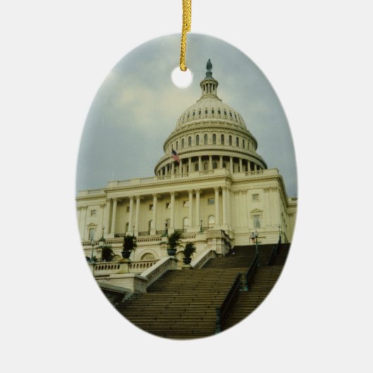 Washington DC Capitol Ornament (Voorkant)