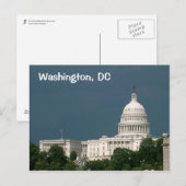 Washington, DC: Capitol Verenigde Staten Briefkaart (Voorkant / Achterkant)