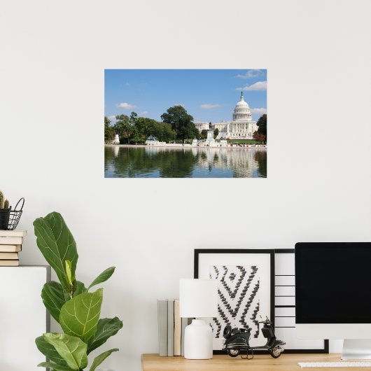 Washington DC Capitol, VS Poster (Thuiskantoor)