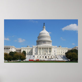 Washington DC Capitol, VS Poster