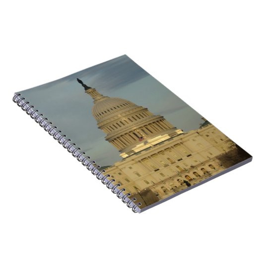 Washington, DC Capitool Gebouw Notitieboek (Rechterzijde)